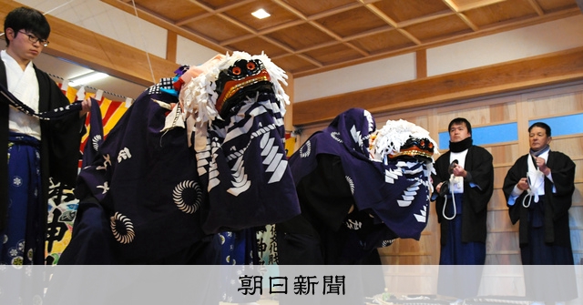 神を宿す獅子舞の「権現様」 黒森神楽、2年ぶりに代替イベントで舞