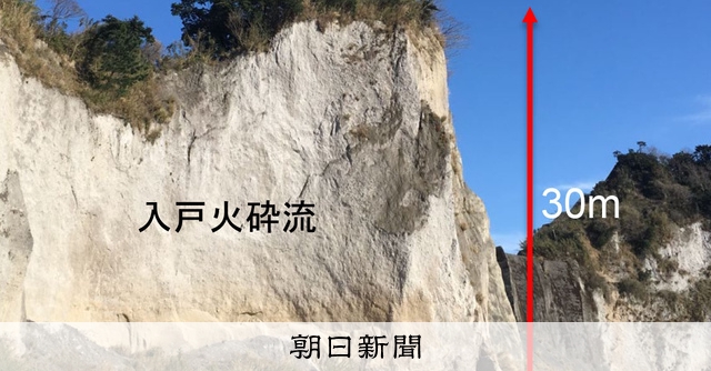 約3万年前の破局噴火、VEI8に近かった 東京でも10cm降灰：朝日新聞