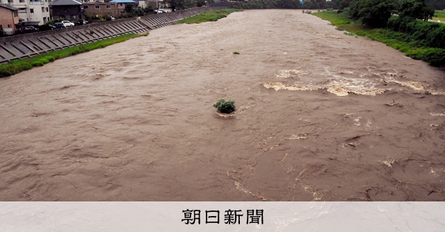 仙台で大雨 15万世帯に避難指示 七北田川が氾濫の恐れ 朝日新聞デジタル