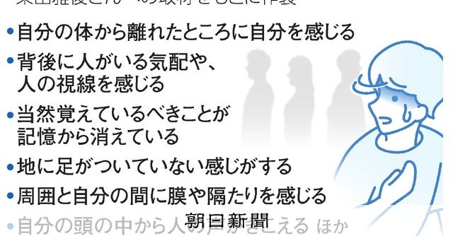 自分がバラバラに 若い女性に多い解離性障害 背景にいじめや虐待 朝日新聞デジタル