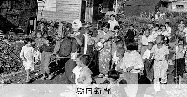 写真】金魚売り、チンドン屋、タイピスト 懐かしの昭和の職業：朝日新聞