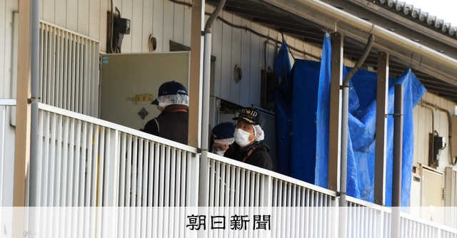 伊勢崎のアパートで女性が死亡 殺人事件か [群馬県]：朝日新聞