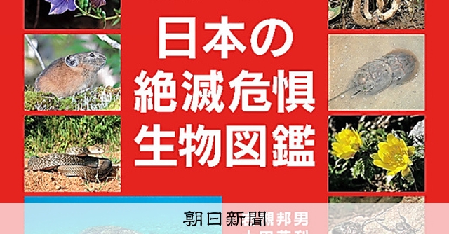 293種の動植物、あえて50音順に紹介 「日本の絶滅危惧生物図鑑」：朝日新聞