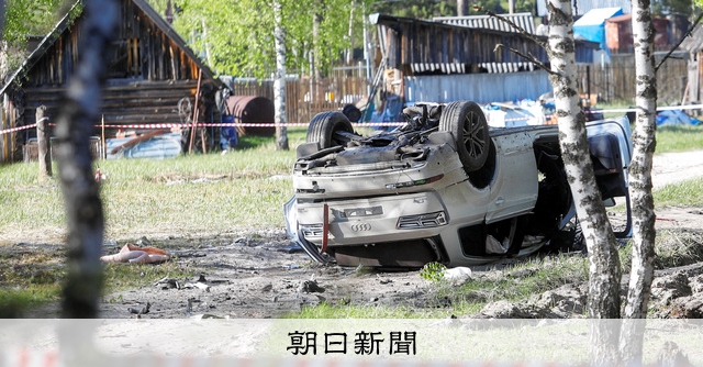ロシア作家の爆殺未遂事件、当局「男がウクライナの指示で実行した」:朝日新聞