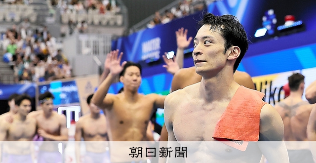 日本競泳、銅2個の惨敗 水泳・世界選手権 30日：朝日新聞