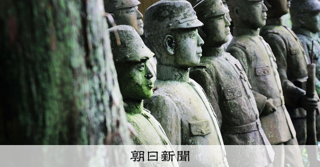 我が子」を生き写した軍人像92体 遺族一時金で建立、戦局も投影 [愛知