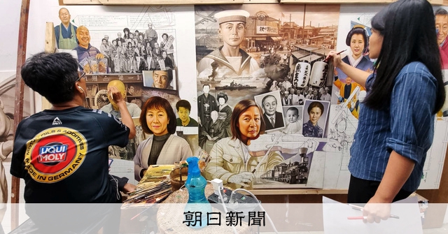 旦過市場の記憶をアートに タイ人美術家「個人の歴史も織り交ぜ