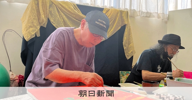 蛭子能収さん6年ぶり展覧会 「認知症の蛭子さんにしか描けない絵