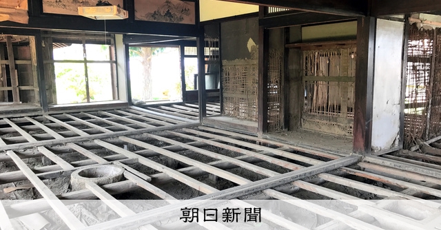 千曲川水害に遭った築200年の古民家 解体危機乗り越え再建めざす [長野