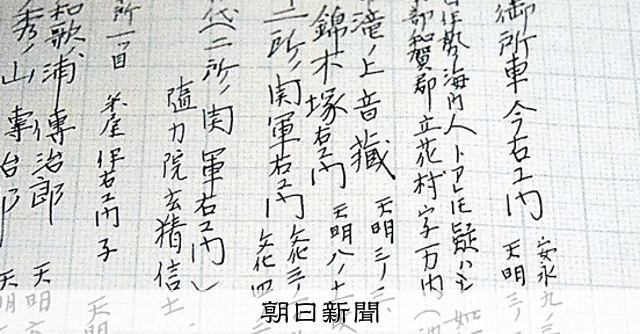 「海」「山」「川」… 継ぐ、育てる、しこ名の歴史 大相撲:朝日新聞