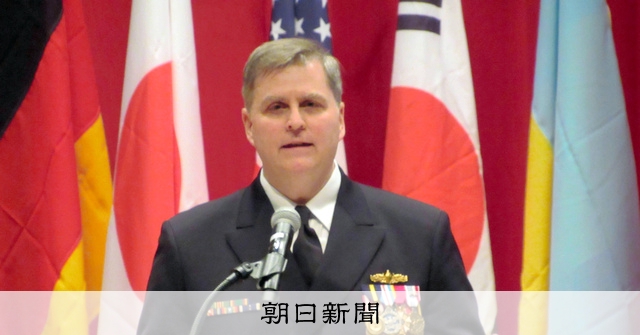 米海軍第7艦隊の新司令官にケイチャー中将が就任 横須賀で交代式