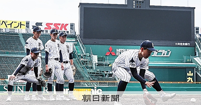 5年ぶり甲子園練習 第96回選抜高校野球：朝日新聞