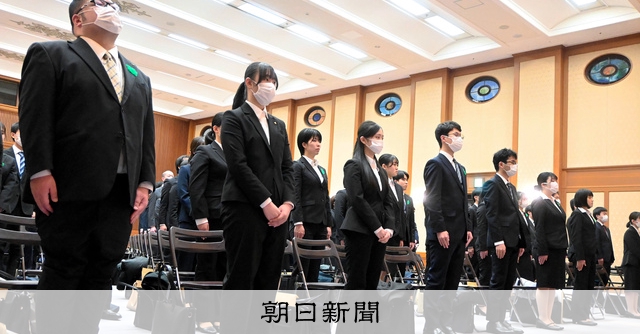 宮城に貢献したい」「厳しい経済環境に立ち向かう」 各地で入社式