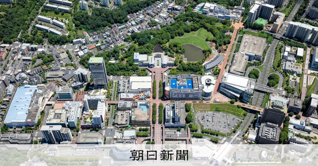 空からたどった多摩ニュータウンの半世紀 街の変遷をコマ送りで [東京