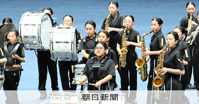 心一つに演奏できた」長野・佐久市立浅間中が銅 全日本マーチング