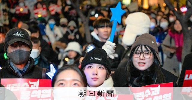 戒厳に抗った女性と「推し」文化 韓国分断する「女嫌」と日本の関係：朝日新聞