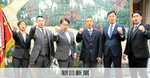 選抜出場の至学館「校歌を甲子園で響かせたい」 知事などに健闘誓う