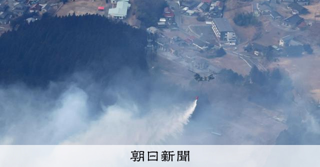 複数の集落に炎迫る 焼失2600haに 岩手県大船渡市の山林火災 [岩手県