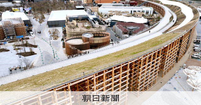 万博の華」8割未完成 開幕1カ月前：朝日新聞