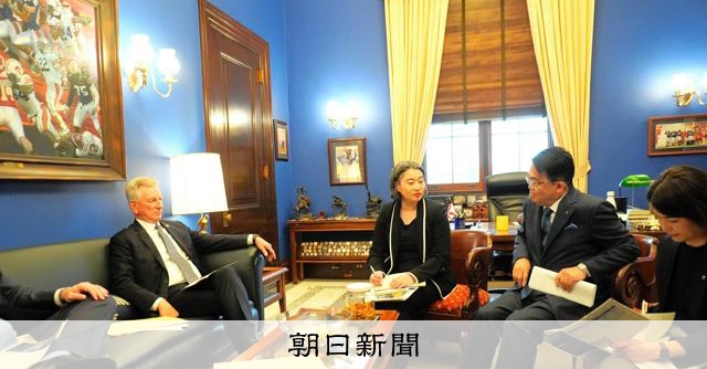 トランプ関税の影響、愛知県知事と面談の米上院議員「大統領に共有」