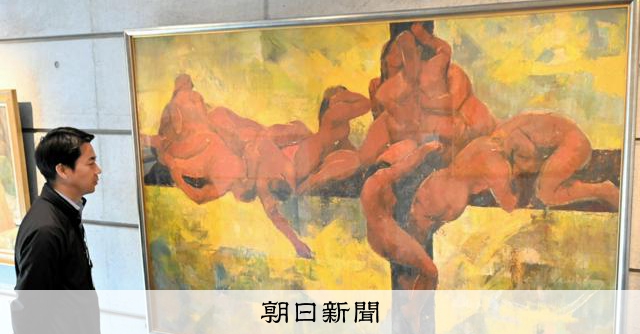 洋画家・中山忠彦さんの追悼展 ゆかりの地・中津で [大分県]：朝日新聞