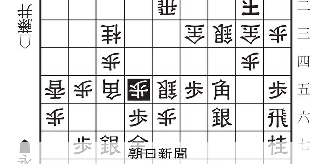輝く藤井の目 第83期将棋名人戦七番勝負 第3局第13譜：朝日新聞