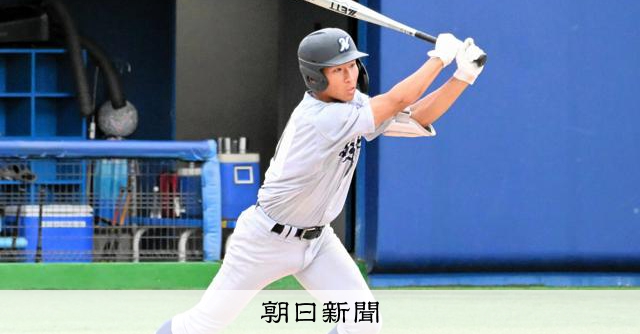 父を超える」と同じユニホームに 平塚学園・藤原選手が2点先制打