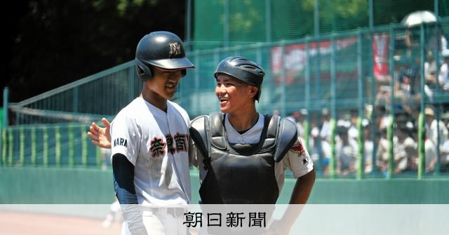 1年夏から4番で捕手、最後の打席で見せた笑顔 奈良商工・門前幸大