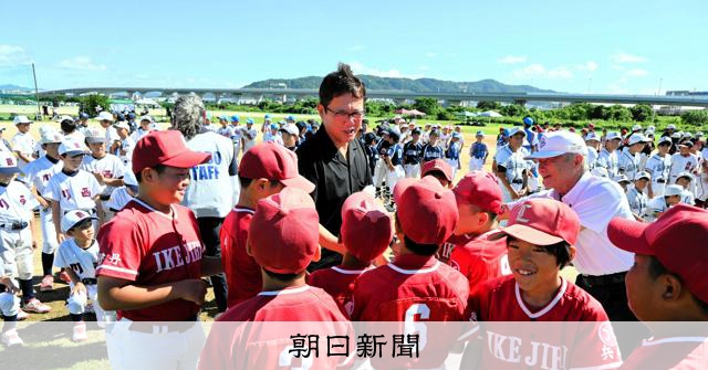 古田敦也さんも応援 地元の兵庫・川西で少年軟式野球大会が開幕