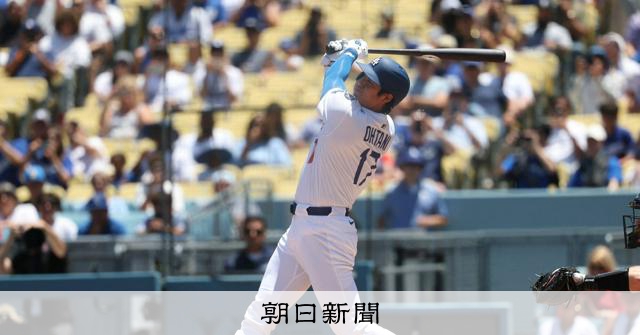 大谷翔平が5試合連続本塁打 日本選手最長を更新、球団記録にも並ぶ