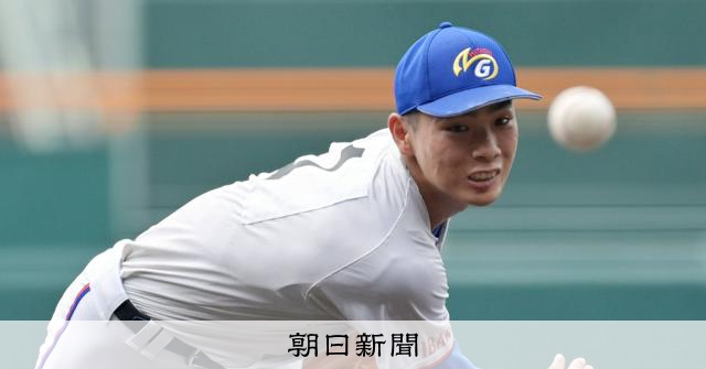 人生初の1番。自分しかいない」明秀日立のエース中岡は遊撃手出身