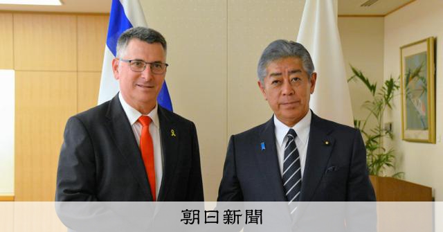 岩屋外相、イスラエル外相に「強い危機感」伝える パレスチナめぐり