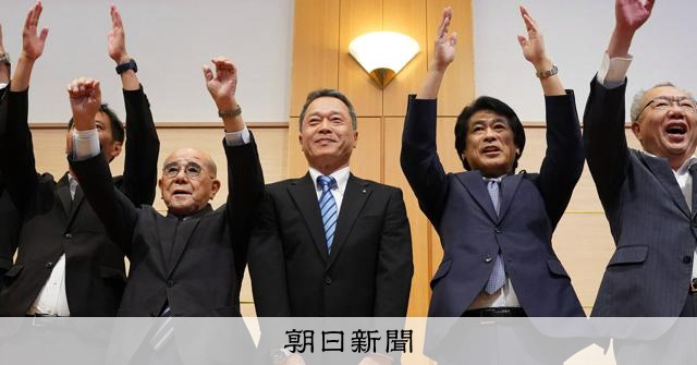 三重県知事選、現職の一見勝之氏が再選 経験や実績訴え新顔2人破る