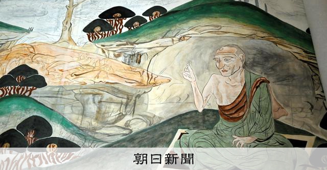 法隆寺　1949年カラー絵はがき 1949年法隆寺カラー絵葉書 - メルカリ