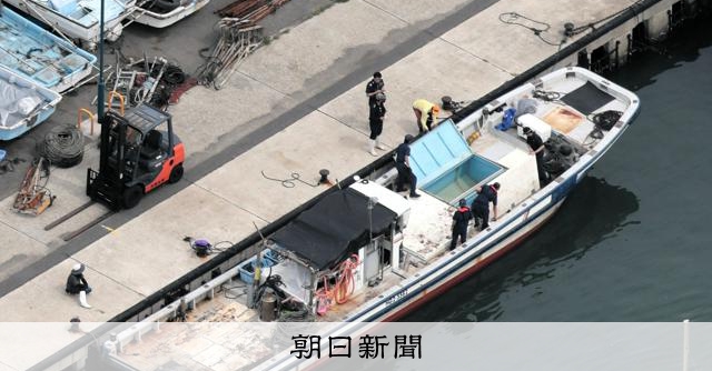 漁船とプレジャーボートが衝突 4人けがか 兵庫・明石沖
