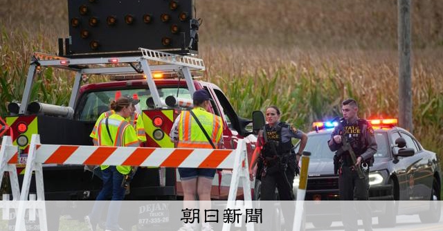 警官5人撃たれ3人死亡、容疑者はその場で射殺　米ペンシルベニア