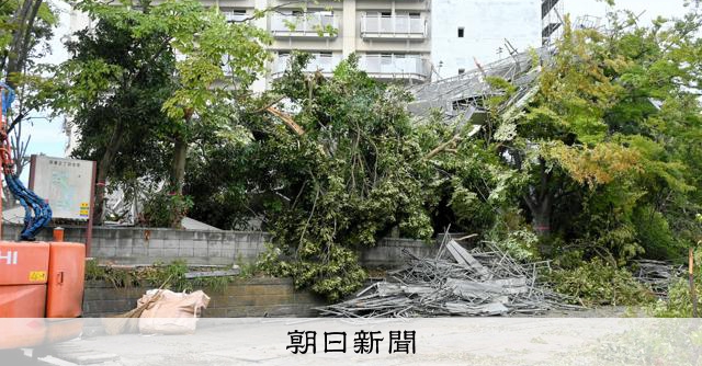 茨城の突風、気象台が調査 倉庫や足場が倒壊、建物被害も20件超