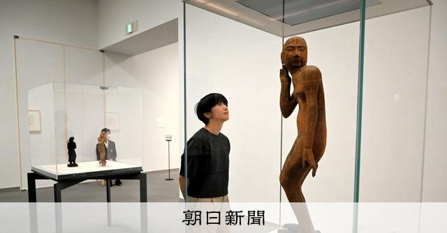l*e様 木彫 本欅 題名 北の風 作者 島野重人 83cm