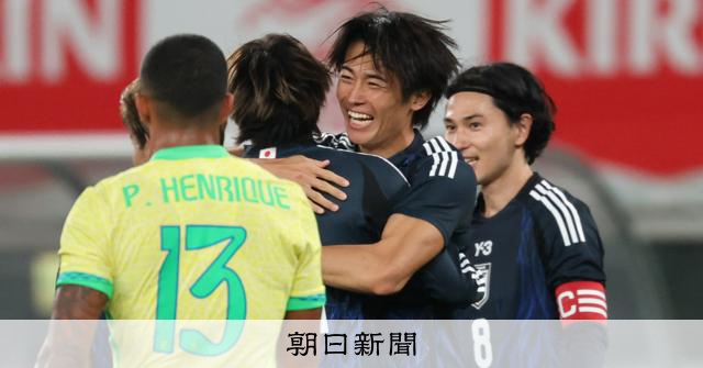 8歳で王国ブラジルを旅した中村敬斗 「楽しむ」原点思い出すゴール