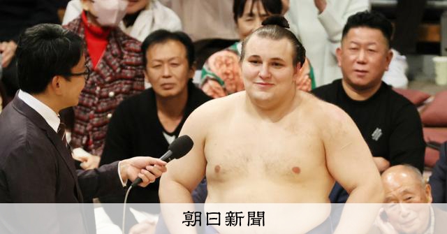 初優勝の安青錦とは 戦禍のウクライナから来日3年 「家族」の願い：朝日新聞