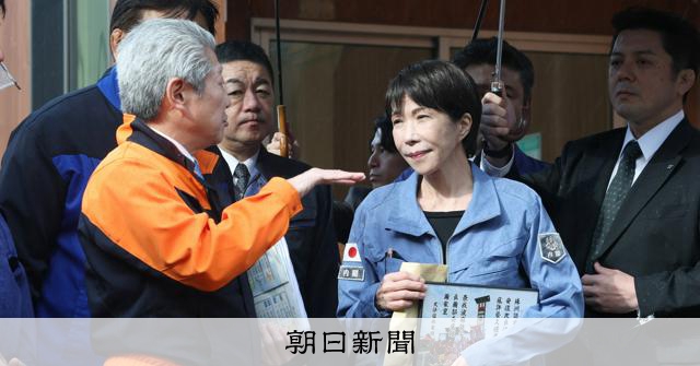 高市首相、能登の被災地を初めて視察 「創造的復興を全力で支援」