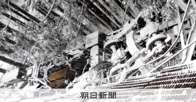 全線の3分の1が山林ルート、倒木に苦慮　秋田の脱線事故から1週間