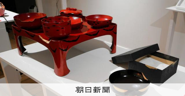 被災した輪島塗、芸大生が「命」吹き込む 東京で展示会 [能登半島地震