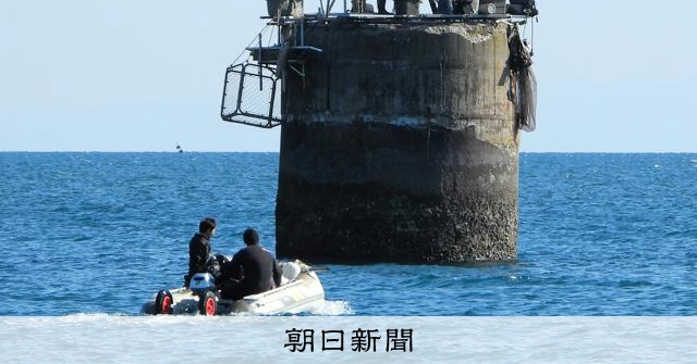 長生炭鉱、潜水調査始まる　昨年8月以来　初日は遺骨発見に至らず