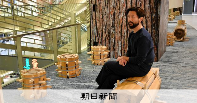 なぜ銀座に吉野杉の椅子が 17代目とアーティストが抱く「危機感