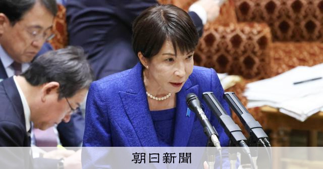 高市首相、自衛隊のホルムズ海峡派遣は「状況見て判断」　参院予算委
