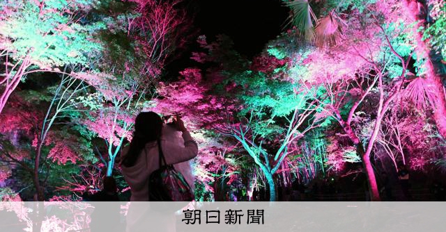 養老渓谷に極彩色が漂いゆらめく　チームラボが夜の野外展覧会 
 
温泉や紅葉の名所として知られる養老渓谷（千葉県大多喜町）で、デジタルアート集団「チームラボ」が4月17日から5月24日まで夜の野外展覧会を開く。千葉県が主催し、16日はメディア向け内覧会が行われた。