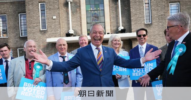 与党労働党が6割減の大敗、首相は続投表明　改革党が躍進　英地方選 
 
英国で7日に行われた地方選で、国政与党の労働党が約6割の議席を失う大敗を喫した。
