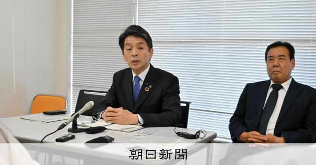 14日の不信任案可決を視野に　「立候補する」茨城・石岡市長が会見