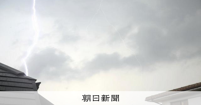 神奈川縣因雷擊引發停電逾萬戶，交通受阻並伴隨冰雹